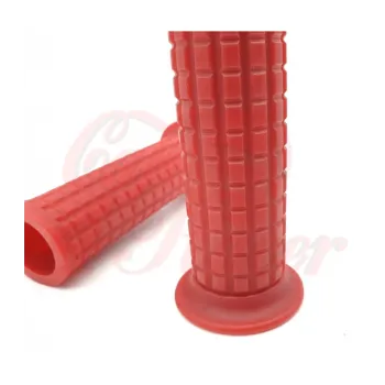 cafe 4 racer - M-Grip Soft Červené 1inch (2ks) - BRAZOLINE 25,4mm & 1 inch  