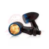 cafe 4 racer - SMD indicator RL set "Jack" blue ring - HS MOTO Germany Standard indicators 