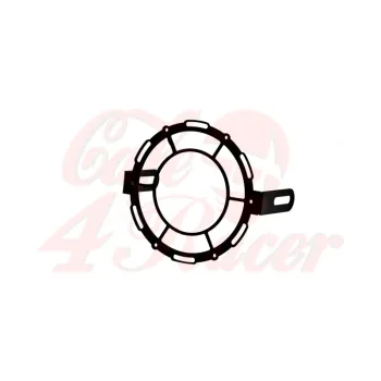 cafe 4 racer - Retro Grill Metallic Grill & Base- 3 pcs of Plexiglas UP1 - C-RACER Headlight Grills 
