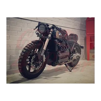 cafe 4 racer - BMW K100 dekoratívne nasávanie vzduchu - Cafe4Racer Retrorides parts 