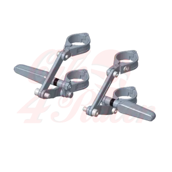 cafe 4 racer - DAYTONA Sada držáků CNC lamp 35/39/41/49 mm - Daytona Držáky světlometů 
