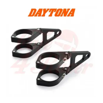 cafe 4 racer - DAYTONA Sada držiakov CNC lampy SHORT 35/39/41/43/49 mm - Daytona Držiaky svetlometov 