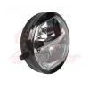 cafe 4 racer - LED headlight with yellow parking light, black - Cafe4Racer Headlights side mount 