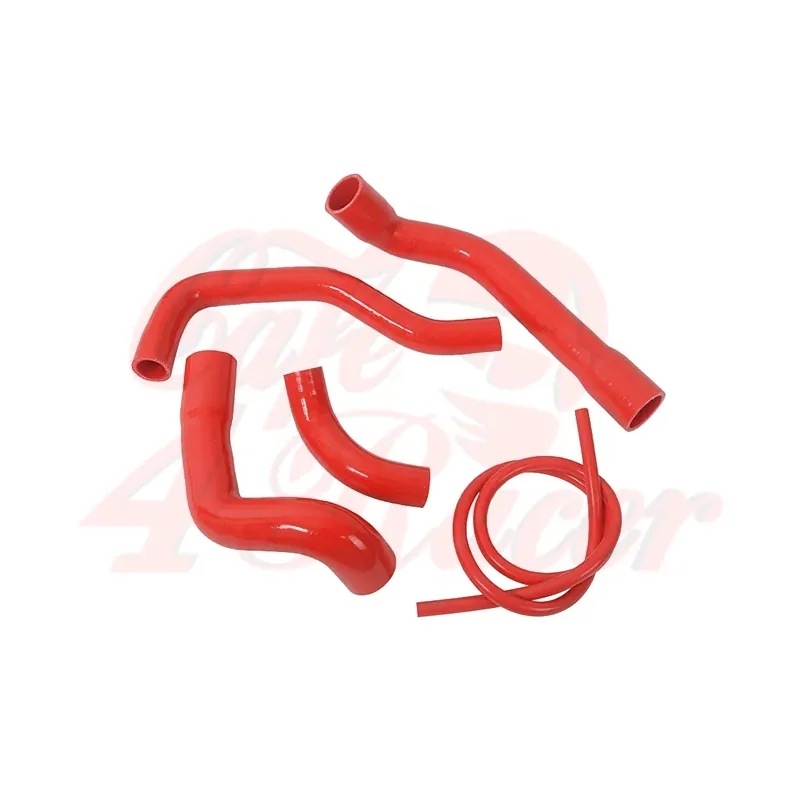 cafe 4 racer - Silicone Motorcycle Radiator Hose Pipe Tube Kit For BMW K100/K75 1982-1992 RED - Cafe4Racer Coolant system 