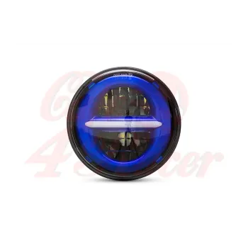 cafe 4 racer - 5 3/4 modrá LED vložka - MAX-INC  Světla LED 