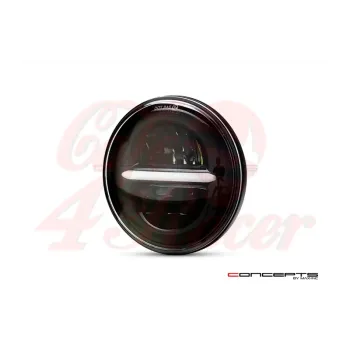 cafe 4 racer - 5 3/4 BLACK LED Insert - MAX-INC  LED Headlight & inserts 