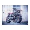 cafe 4 racer - 7" LED matně černý Cross Hairs mřížka - MAX-INC  Světla LED 