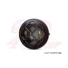 cafe 4 racer - 7" LED matně černý Rukis mřížka - MAX-INC  Světla LED 