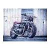 cafe 4 racer - 7" LED matně černý Rukis mřížka - MAX-INC  Světla LED 