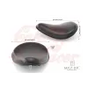 cafe 4 racer - Černé Universal Custom Old Skool Single Seat bobber - MAX-INC  Sólo sedadla Bobber 