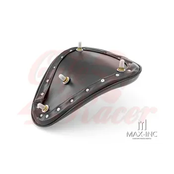 cafe 4 racer - Černé Universal Custom Old Skool Single Seat bobber - MAX-INC  Sólo sedadla Bobber 