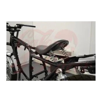 cafe 4 racer - Black Universal Custom Old Skool Single Seat bobber - MAX-INC  Bobber Solo Seats 