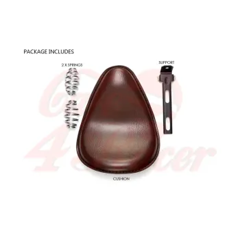 cafe 4 racer - Black Universal Custom Old Skool Single Seat bobber - MAX-INC  Bobber Solo Seats 