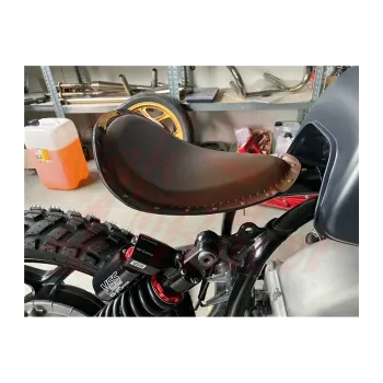 cafe 4 racer - BMW séria R Bobber sedadlo s výstuhou HNEDÉ - Cafe4Racer Bobber 