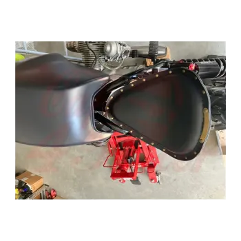cafe 4 racer - BMW séria R Bobber sedadlo s výstuhou ČIERNA - Cafe4Racer Bobber 