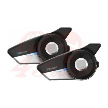 cafe 4 racer - Sena 20S EVO Bluetooth Communication System Double Pack - SENA  BT Communication & Action cams 