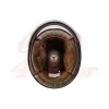 cafe 4 racer - T-1 TORC Retro Full Face Helmet Gold Mega Flake - TORC Helmets  T-1 