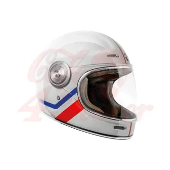 TORC T-1 Full Face Helmet White Allegiance
