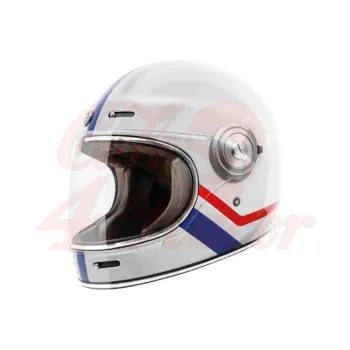 TORC T-1 Full Face Helmet White Allegiance