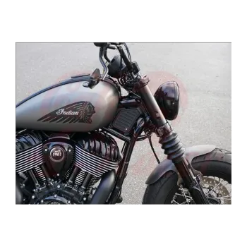 cafe 4 racer - Wunderkind Indian Chief Cover frame triangle steering head - WUNDERKIND Custom INDIAN CHIEF - THE REAL BOBBER 