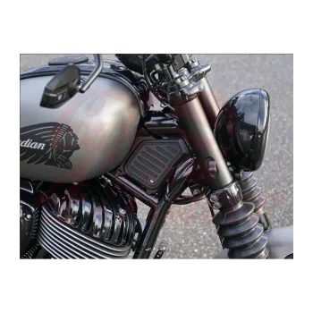 cafe 4 racer - Wunderkind Indian Chief Cover frame triangle steering head - WUNDERKIND Custom INDIAN CHIEF - THE REAL BOBBER 