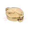 cafe 4 racer - Monza Flip Up Gas Tank Cap 2.5"/62mm - Solid Brass - Motone Fuel Caps 