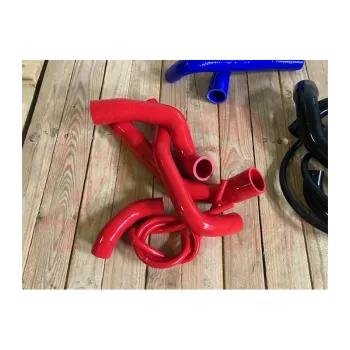 cafe 4 racer - Silicone Motorcycle Radiator Hose Pipe Tube Kit For BMW K100/K75 1982-1992 RED - Cafe4Racer Coolant system 
