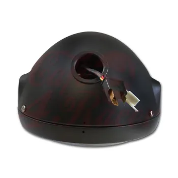 cafe 4 racer - 7inch Fargo LED headlight - HS MOTO Germany Headlights side mount 