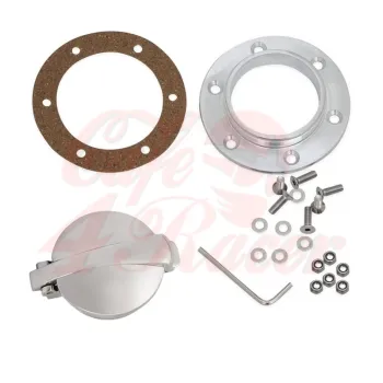 cafe 4 racer - Bolt-Down Monza Cap Kit Billet - Motone Fuel Caps 