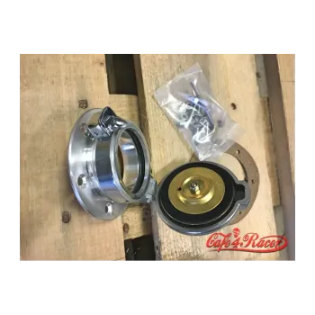 cafe 4 racer - Bolt-Down Monza Cap Kit Billet - Motone Fuel Caps 