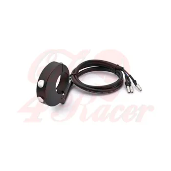 cafe 4 racer - Daytona, kulatý spínač CNC se 2 tlačítky - Daytona 22mm & 7/8 inch 