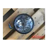 cafe 4 racer - BATES STYLE 5 3/4 palcová hlavná predná lampa, matná čierna, E-označená - Shin Yo Predné svetlá s bočným úchytom 4054783232642