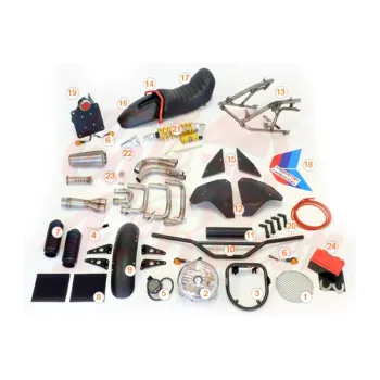 cafe 4 racer - KIT sKrambler K100 - UNIT GARAGE Kit 