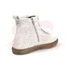 cafe 4 racer - John Doe motocyklové tenisky Neo white/ brown CE appr. - JOHN DOE Boty 