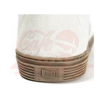 cafe 4 racer - John Doe motocyklové tenisky Neo white/ brown CE appr. - JOHN DOE Boty 