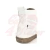 cafe 4 racer - John Doe motocyklové tenisky Neo white/ brown CE appr. - JOHN DOE Boty 