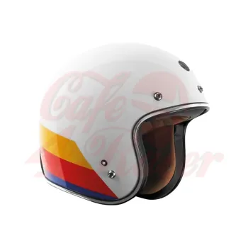 cafe 4 racer -  T-50 ECE Open Face Helmet Full Tree - TORC Helmets  T-50 ECE 