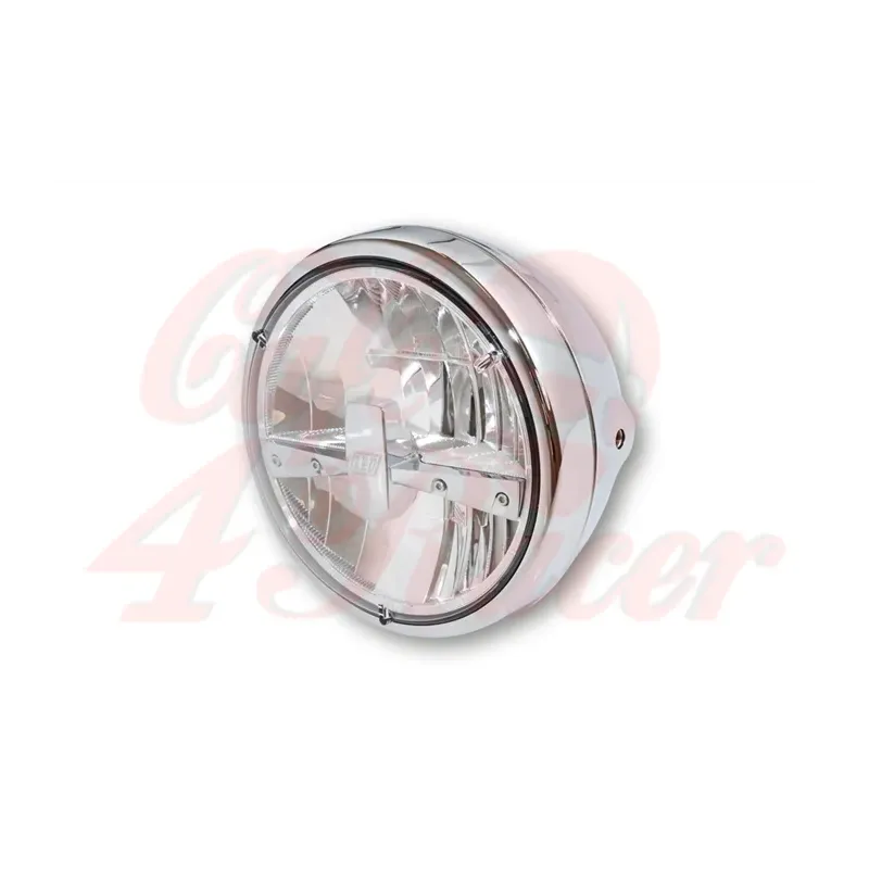 cafe 4 racer - HIGHSIDER 7 inch LED headlamp RENO TYPE 3 - Highsider Headlights side mount 4054783211166