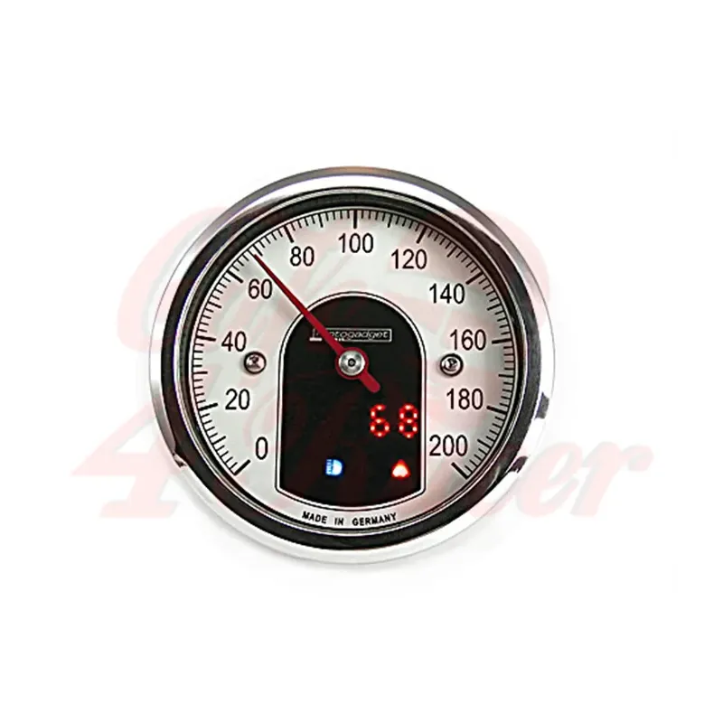 cafe 4 racer - Motogadget analogový tachometr motoskop malý, černý - Motogadget Digitální rychloměry 4054783045877