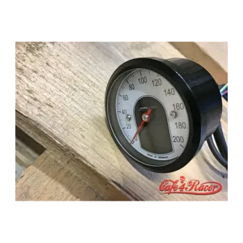 cafe 4 racer - Motogadget analogový tachometr motoskop malý, černý - Motogadget Digitální rychloměry 4054783045877