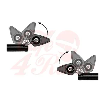 cafe 4 racer - Motogadget 2x motogadget mo.view blade FLIP - Motogadget SUPER NABÍDKA! 