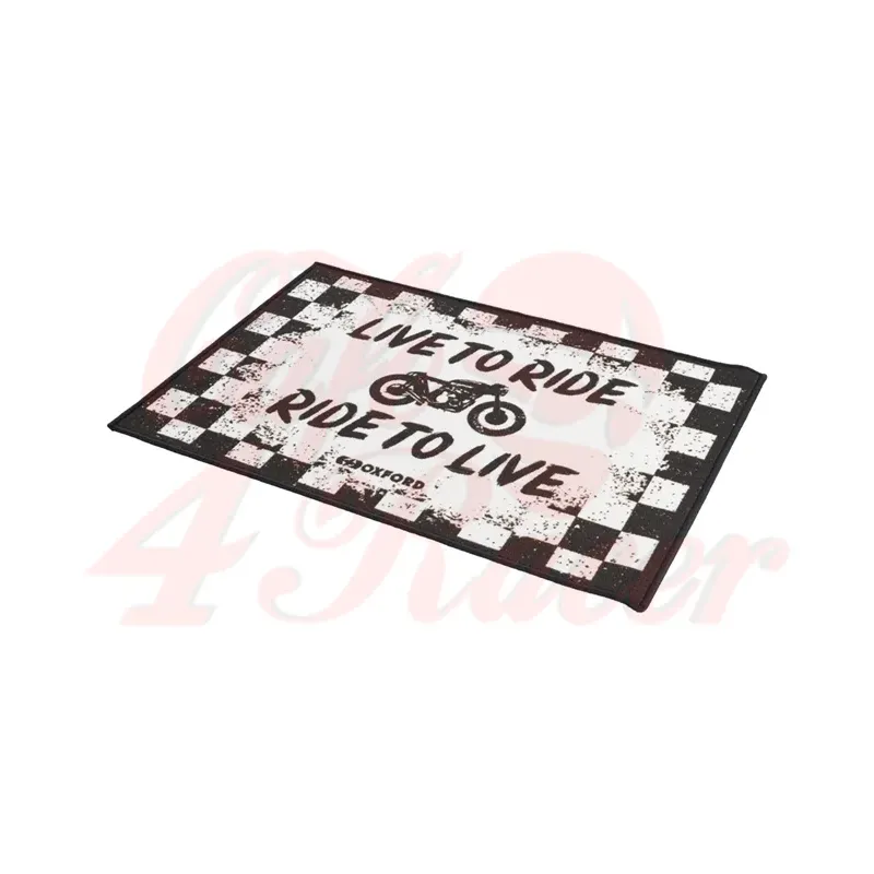 cafe 4 racer - Workshop rug Ride 90x60cm OXFORD - OXFORD Mats 5030009419171
