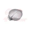 cafe 4 racer - Monza Flip Up Gas Tank Cap 2.5"/62mm - Brushed - Motone Fuel Caps 