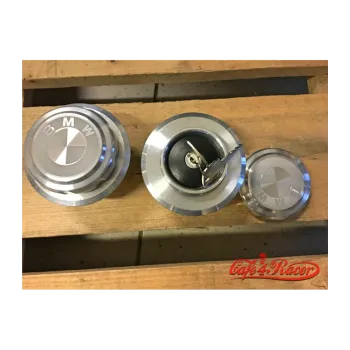 cafe 4 racer - BMW řady R45 - R100 s leštěným uzávěrem - Cafe4Racer Nádrže a uzávěry 