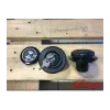 cafe 4 racer - BMW R45 - R100 series Fuel Tank Gas Cap Black with Withe Logo and lock - Cafe4Racer Fuel Tanks and Caps 