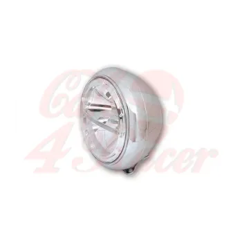 cafe 4 racer - HIGHSIDER VOYAGE HD-STYLE LED-headlamp, 7 inch - Highsider LED Headlight & inserts 4054783184606