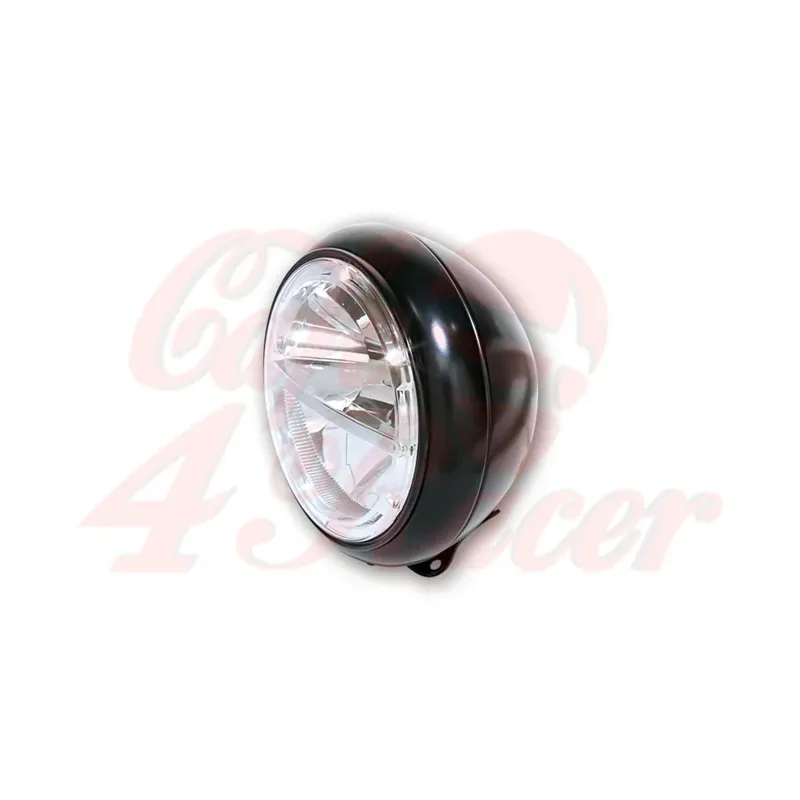 cafe 4 racer - HIGHSIDER VOYAGE HD-STYLE LED-headlamp, 7 inch - Highsider LED Headlight & inserts 4054783184613