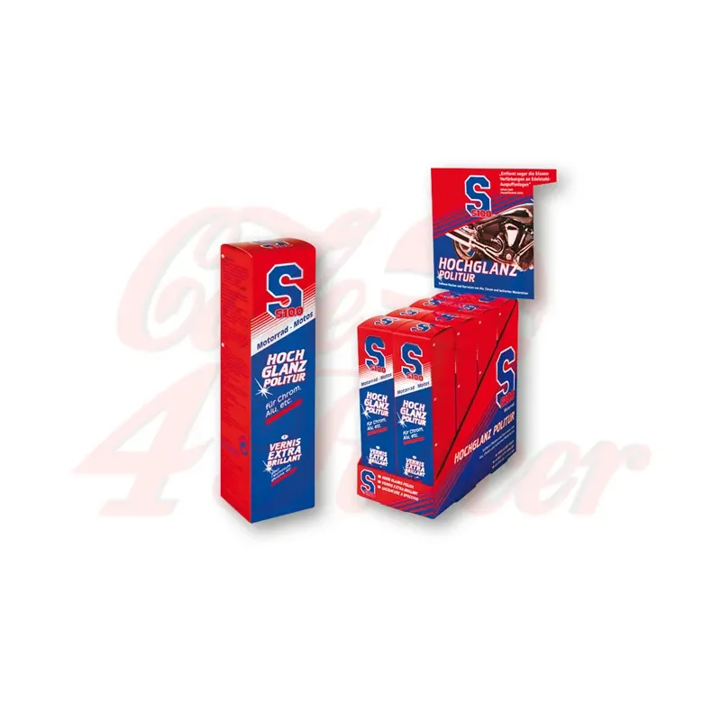 cafe 4 racer - S100 Leštěnka s vysokým leskem 75ml - S100 Leštění kovů 