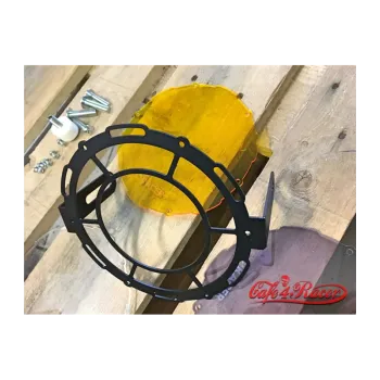 cafe 4 racer - Retro Grill Metallic Grill & Base- 3 pcs of Plexiglas UP1 - C-RACER Headlight Grills 