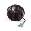 cafe 4 racer - 5-3/4 Harley Headlight 5.75" Led Headlamps insert chrome - Cafe4Racer LED Headlight & inserts 